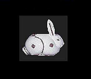 Rabbit or Powder Puff Bank
