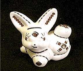 Baby Girl Bunny Bank


